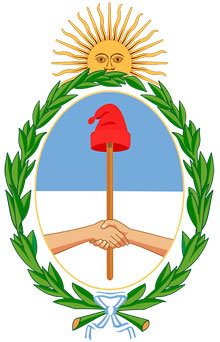 Das Wappen Argentiniens Das Wappen Argentiniens