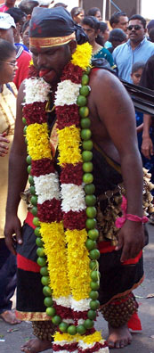 Gläubiger an Thaipusam